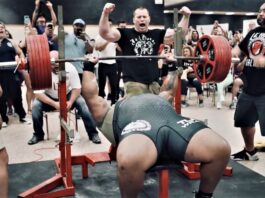 Julius Maddox bench press