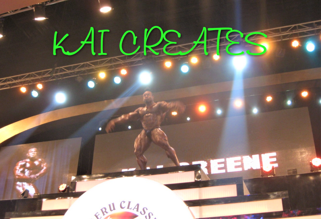 Kai Greene posing Kai Greene posing routine
