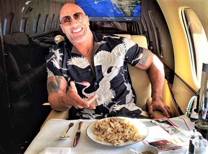 Dwayne 'The Rock' Johnson's diet contains an absurdly large amount of cod