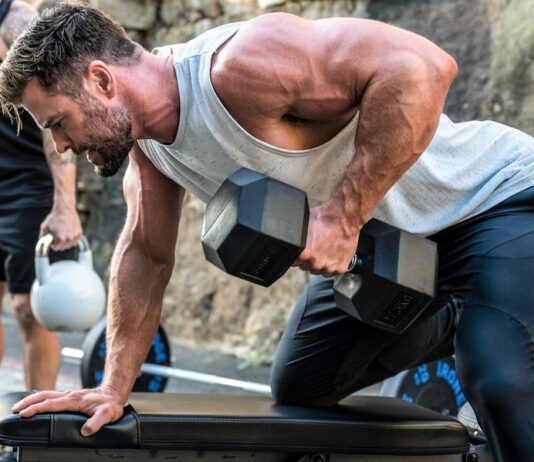 Chris Hemsworth workout