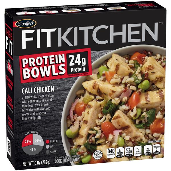 high protein frozen meal