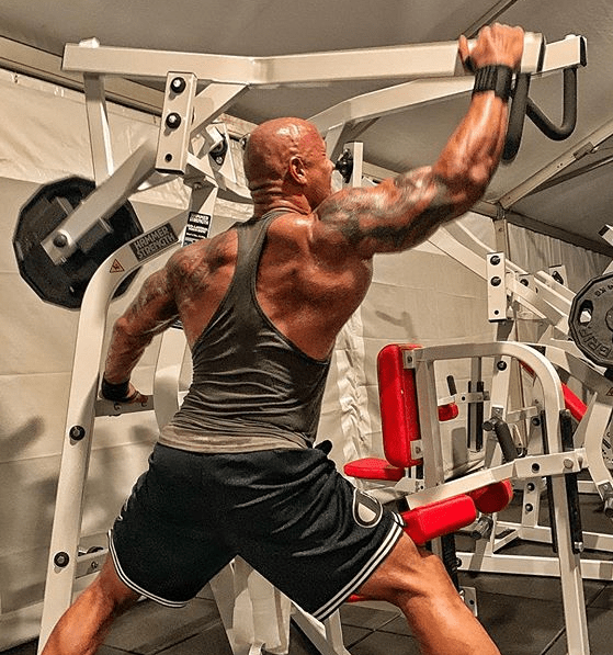 The Rock workout