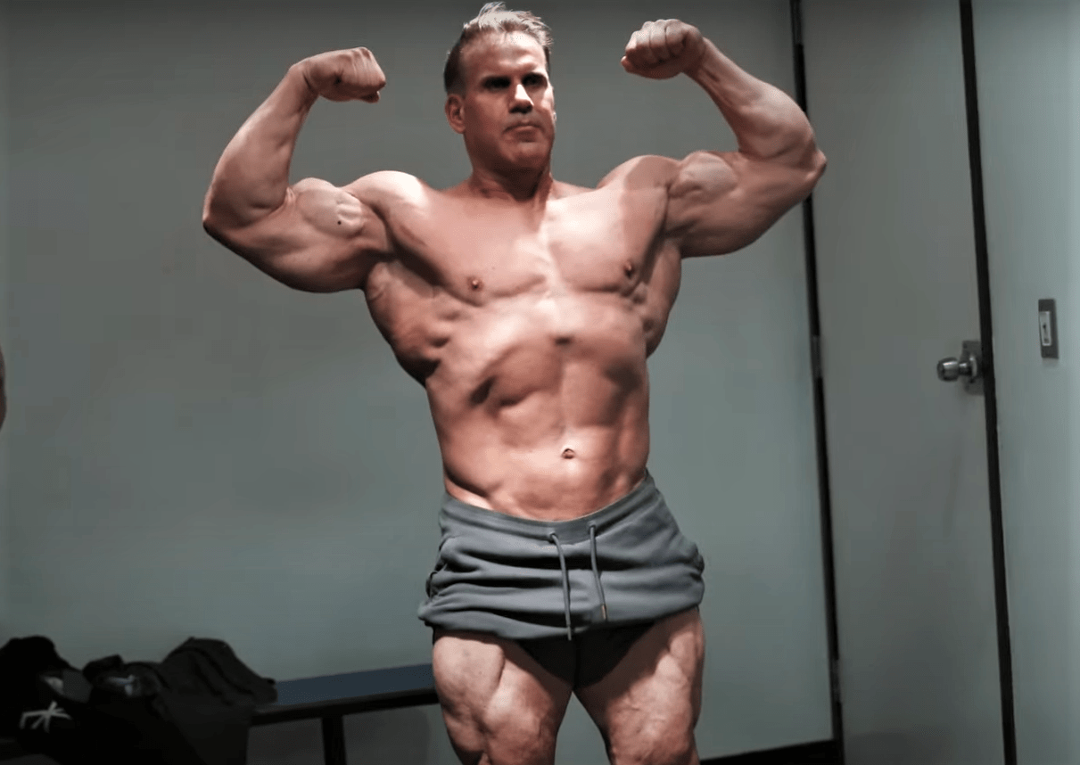 Jay Cutler Poses at 49 The Barbell