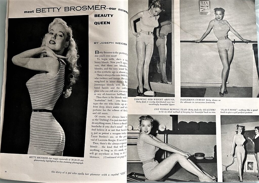 Betty Brosmer fitness