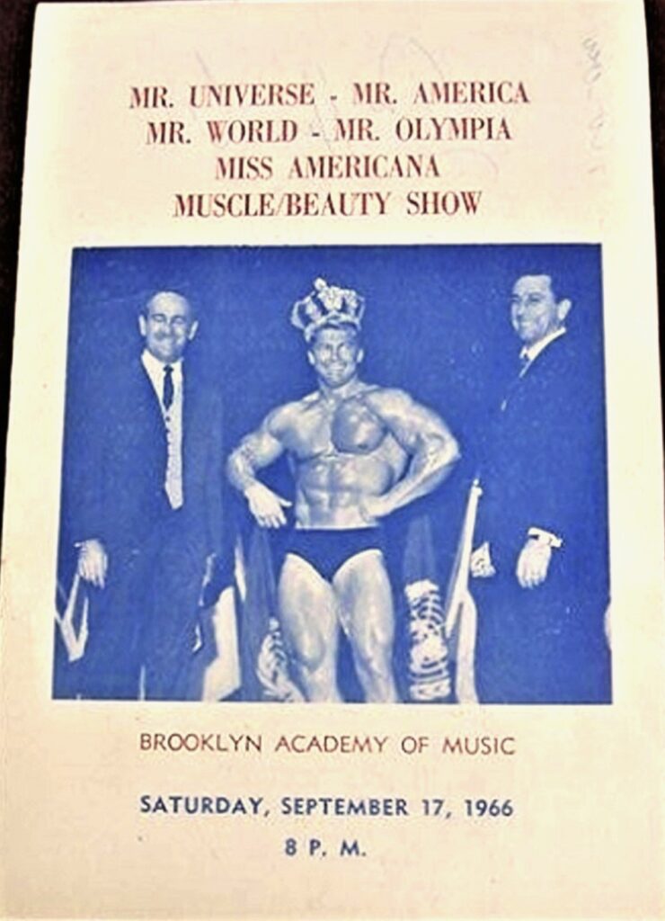 1966 Mr. Olympia program