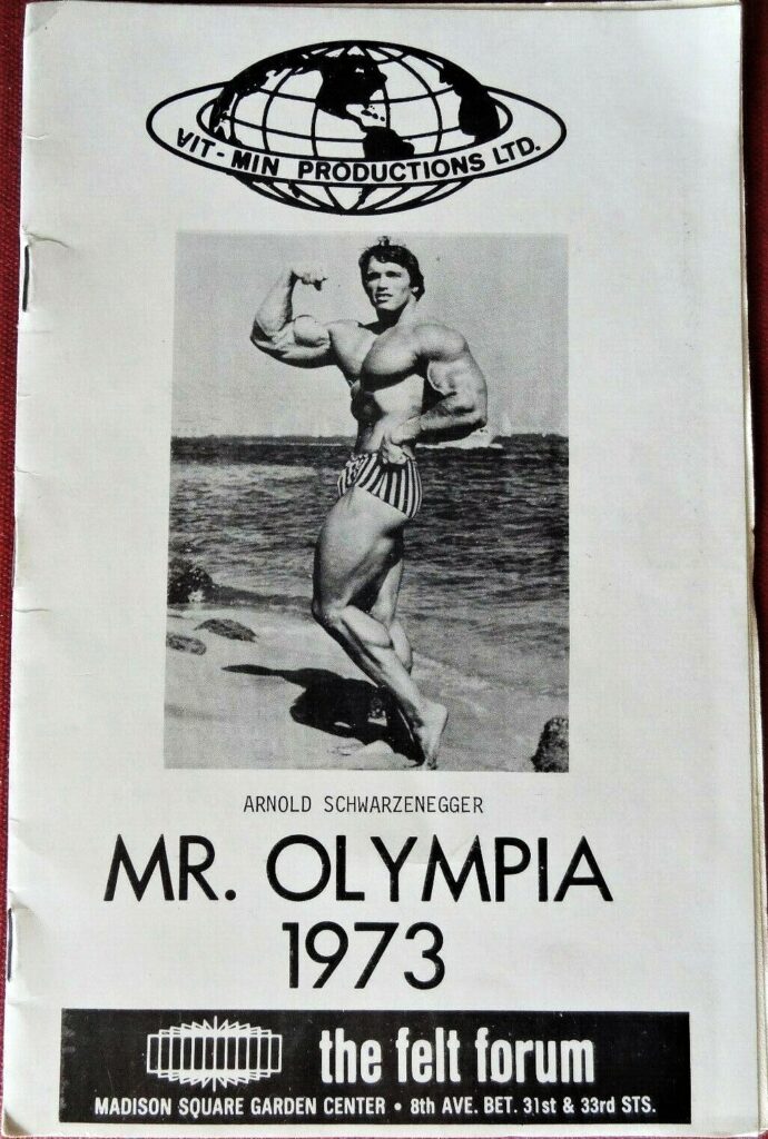 1973 mr olympia program
