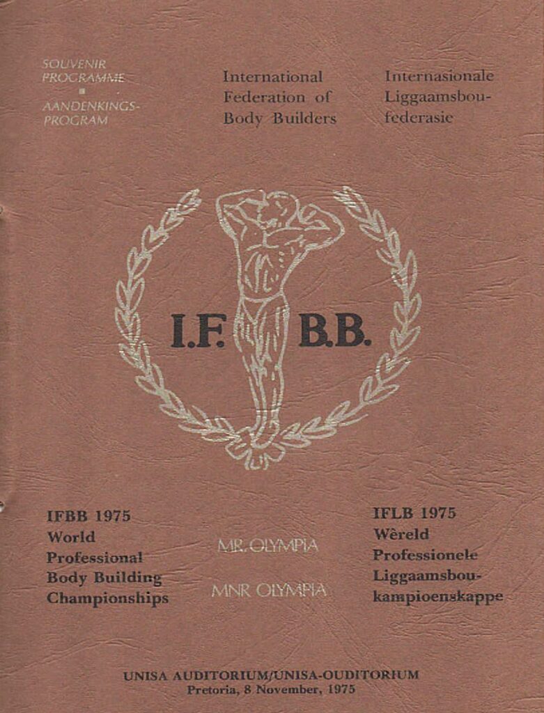 1975 Mr. Olympia program