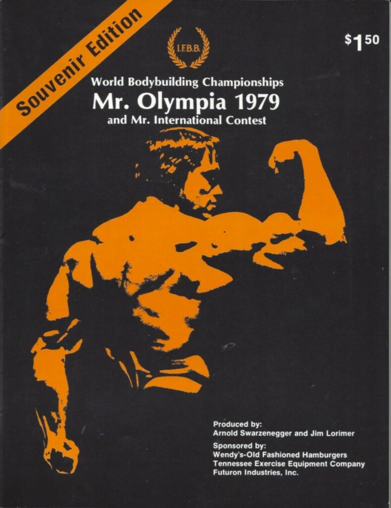 1979 mr olympia program