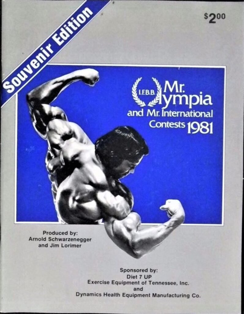 1981 Mr Olympia program