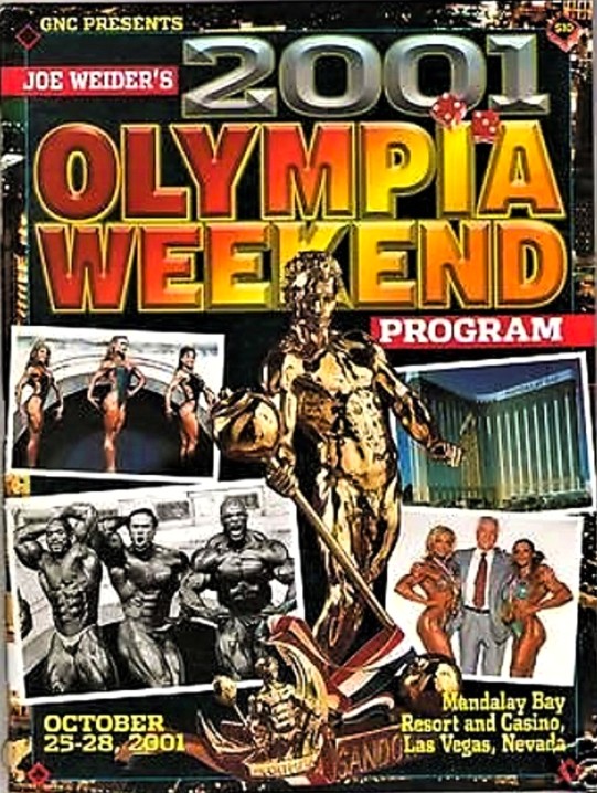 2001 Mr. Olympia program