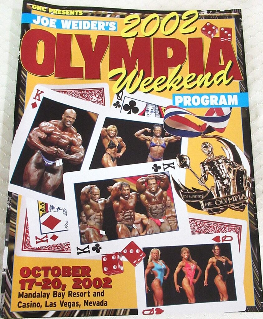 2002 Mr. Olympia program