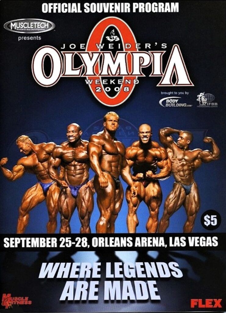 2008 Mr. Olympia program