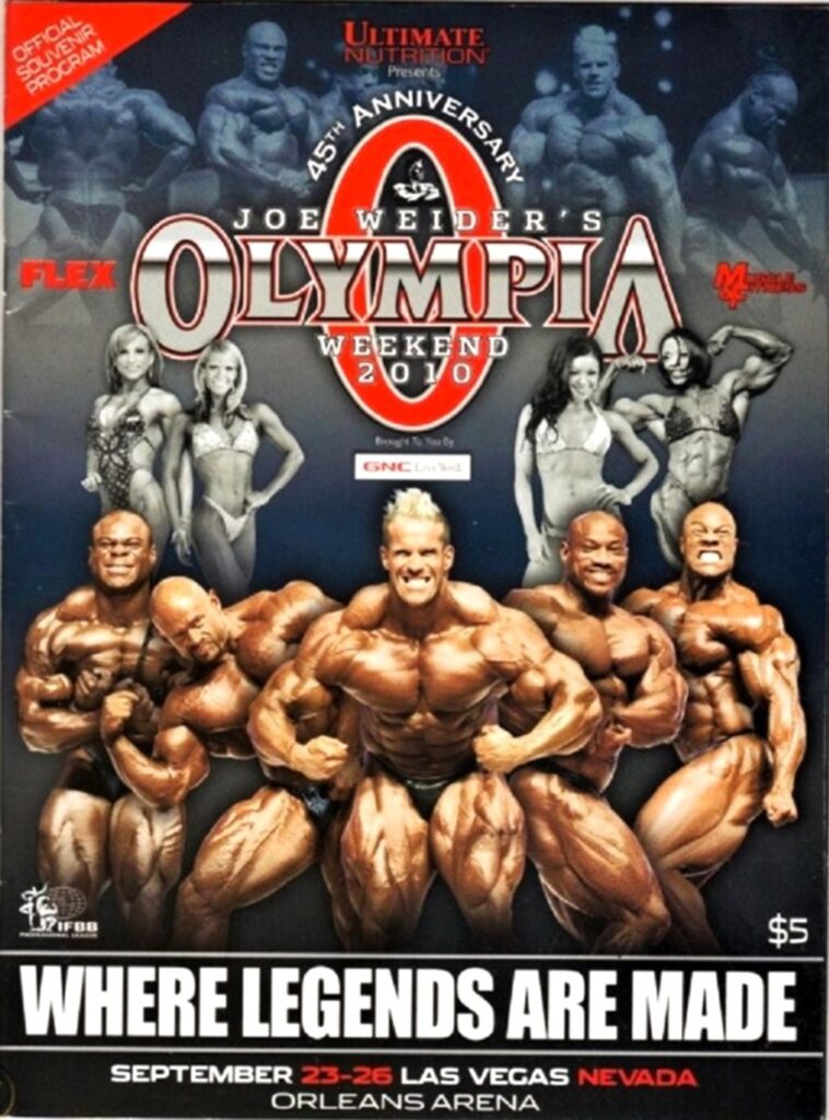 2010 Mr. Olympia program