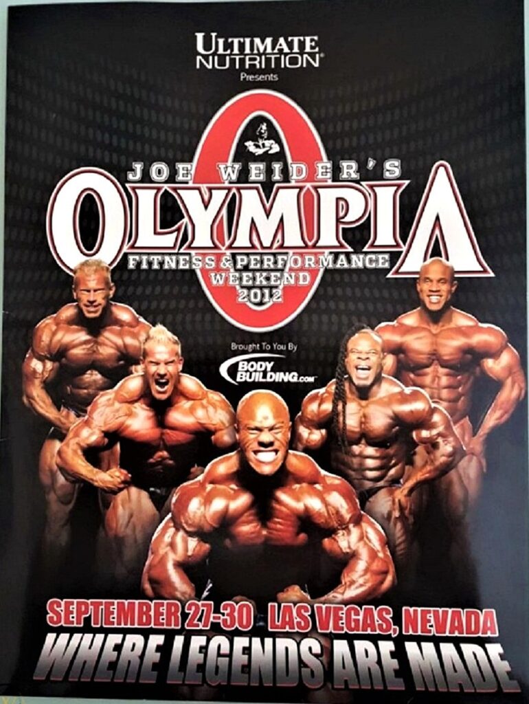 2012 Mr. Olympia program