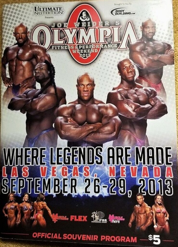 2013 Mr. Olympia program