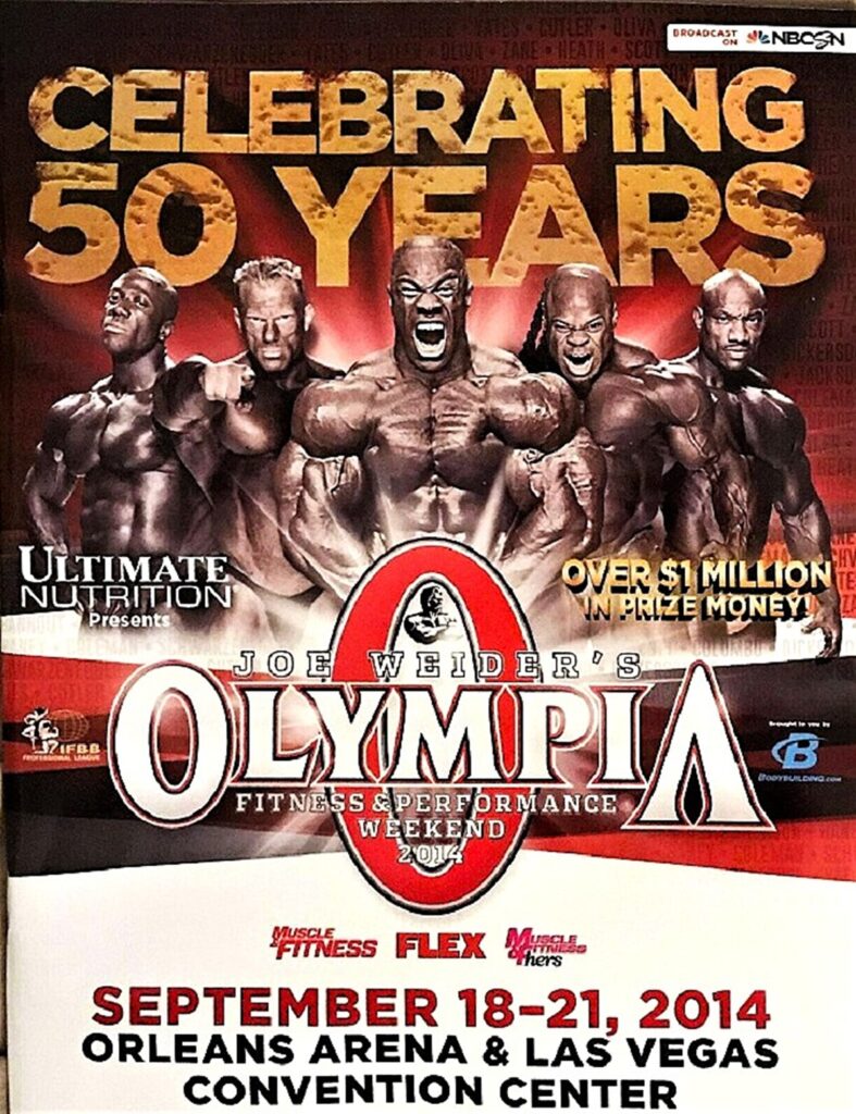 2014 Mr. Olympia program
