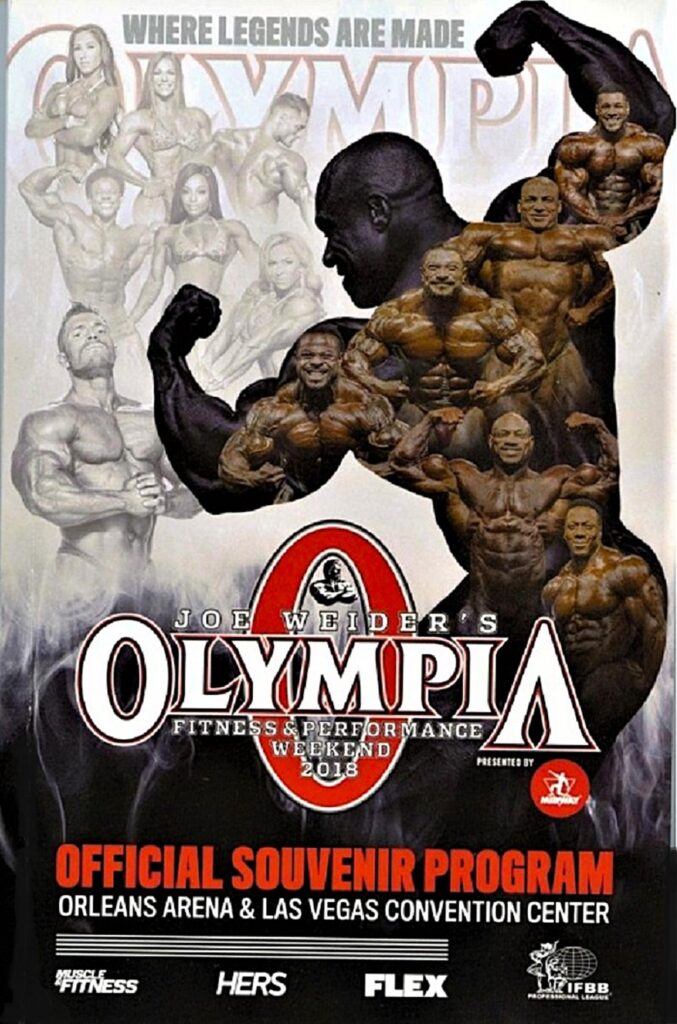 2018 Mr. Olympia program