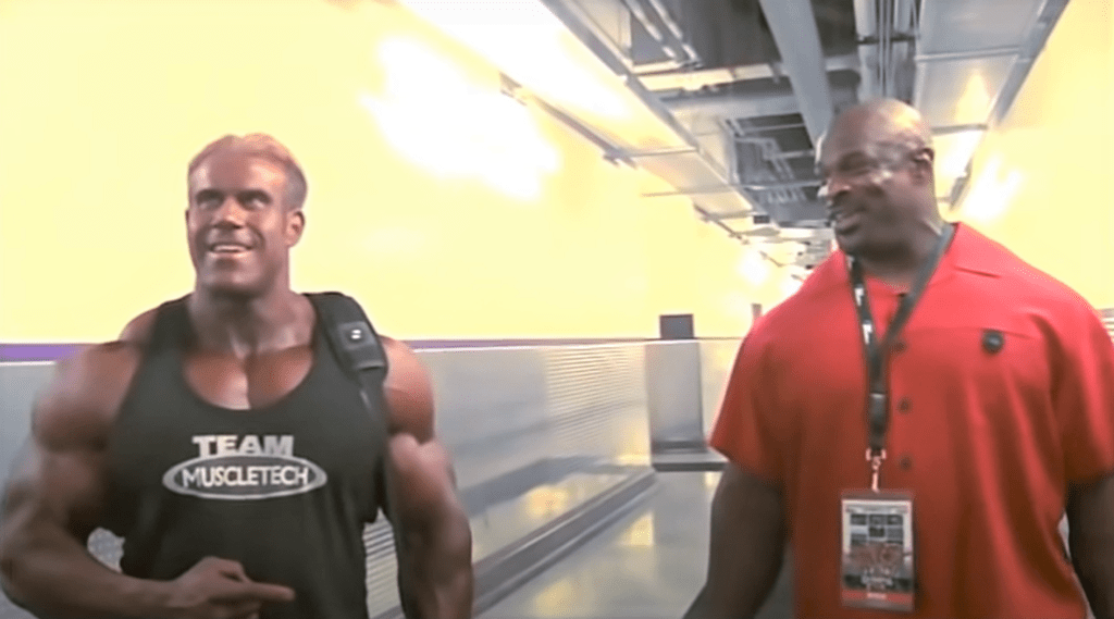 Jay Cutler Ronnie Coleman 2008 olympia