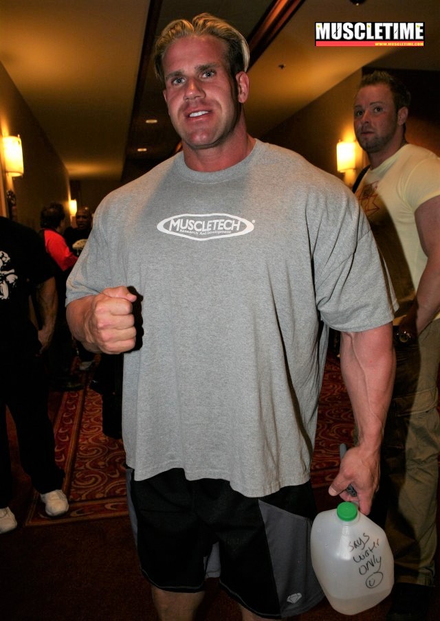 Jay Cutler - Official MuscleTech just posted some behind the