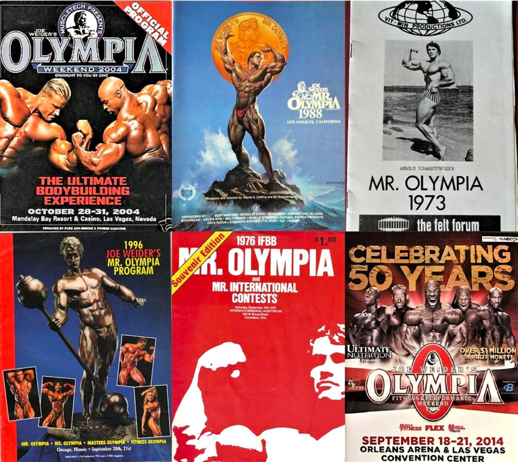 Mr. Olympia programs olympia programs