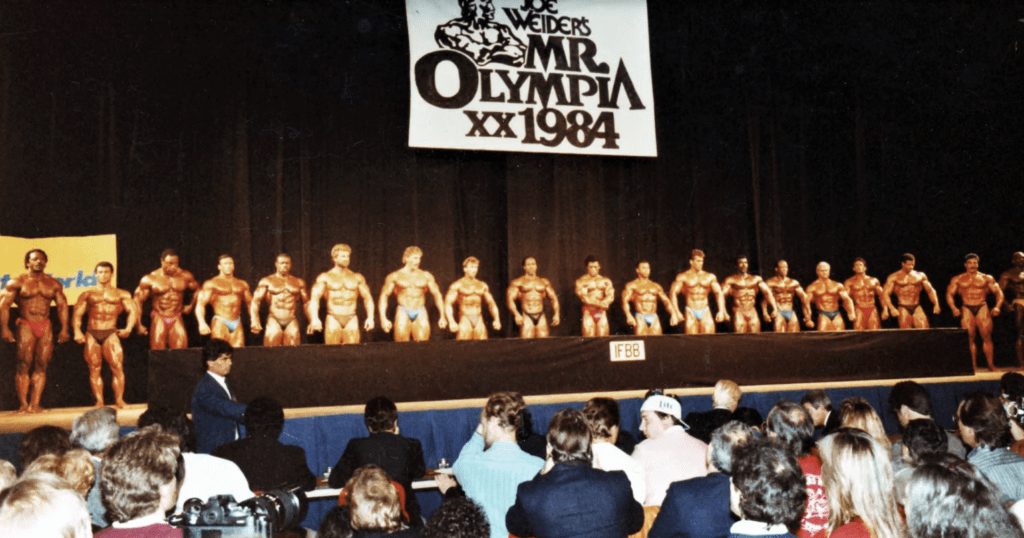 mr olympia 1984 lineup