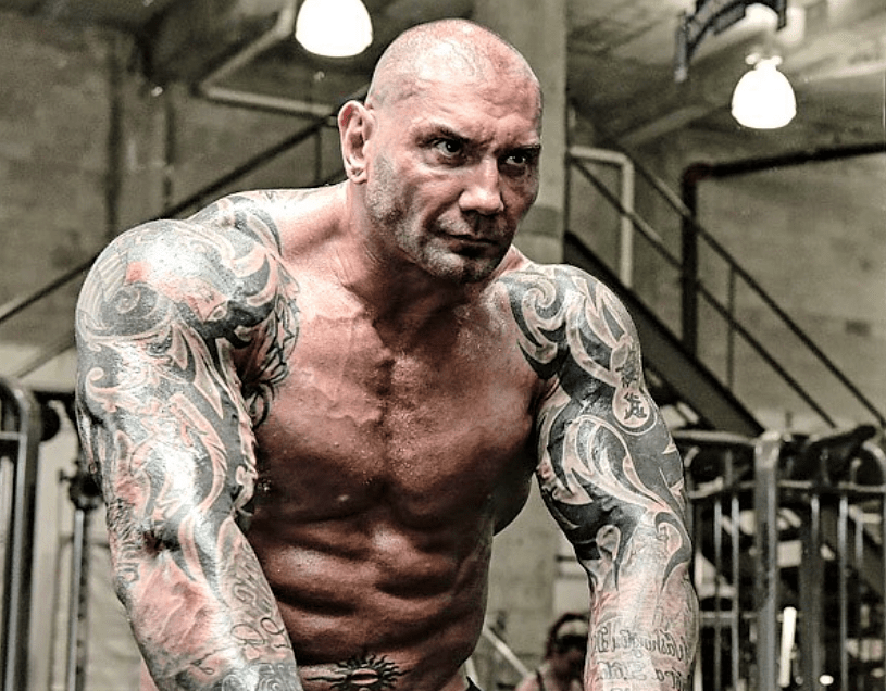 Dave Bautista's workout and diet that keep him looking great at