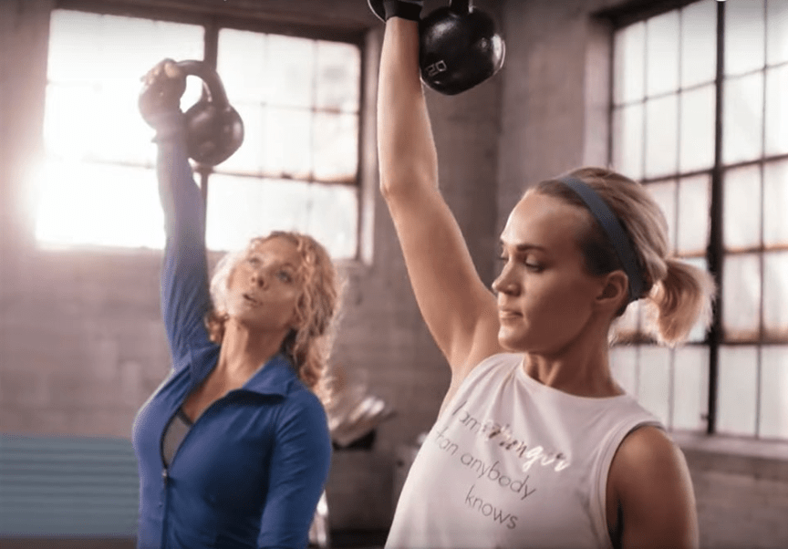 carrie underwood workout