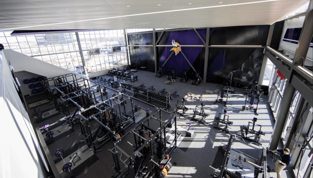 NFL weight rooms