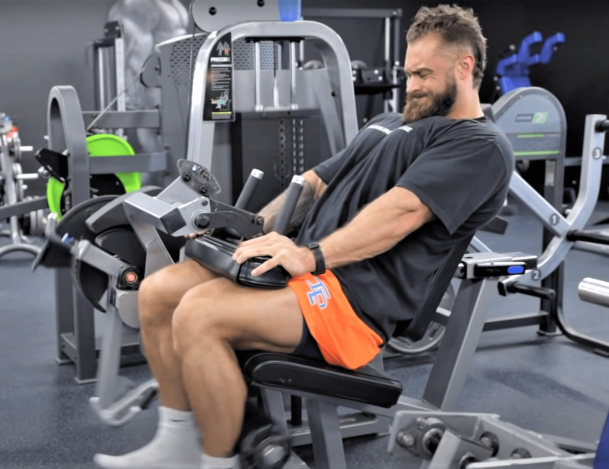 Lying leg curl exercise instructions and video