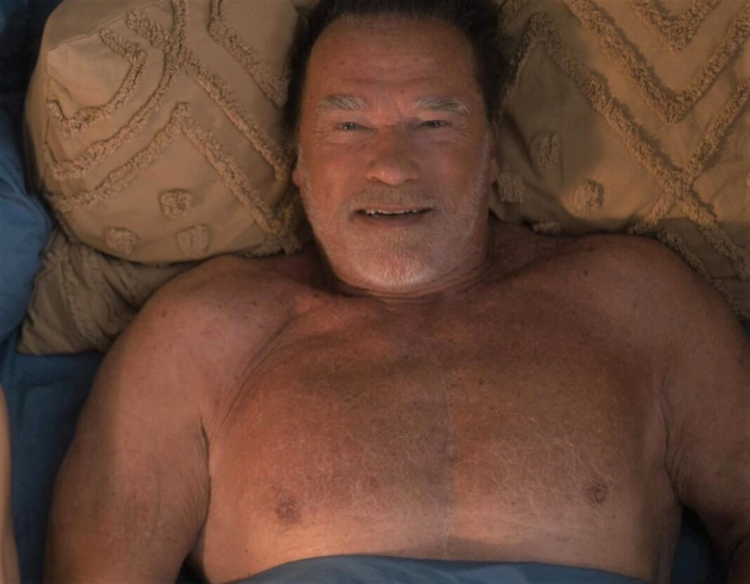 Arnold Schwarzenegger Now: Shirtless in FUBAR - The Barbell