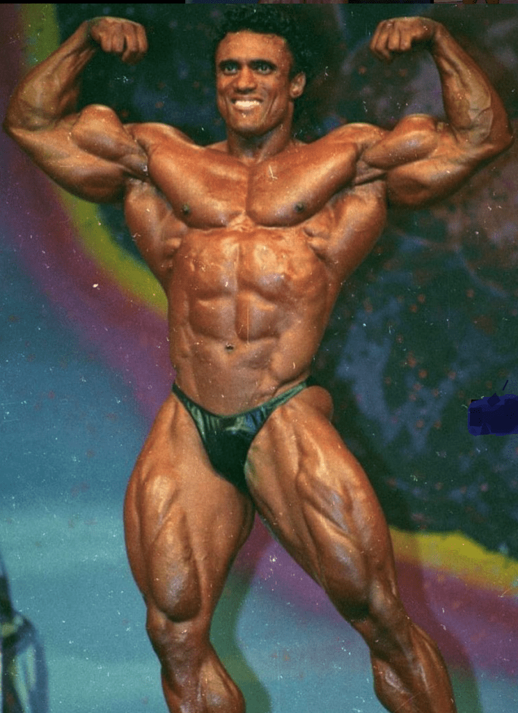 Photo Dorian Yates Posing 1995 prise dans le magazine de musculation FLEX |  eBay