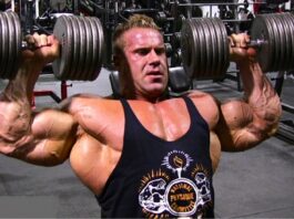 Jay Cutler bodybuilder workout
