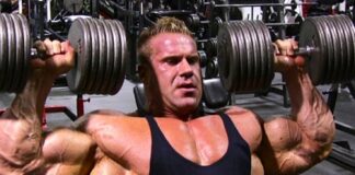 Jay Cutler bodybuilder workout