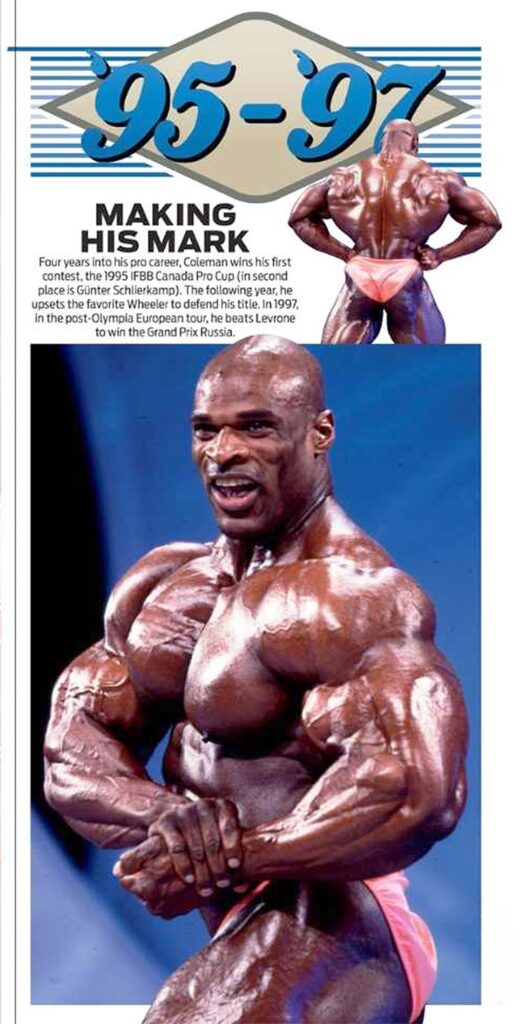 was ronnie coleman natural