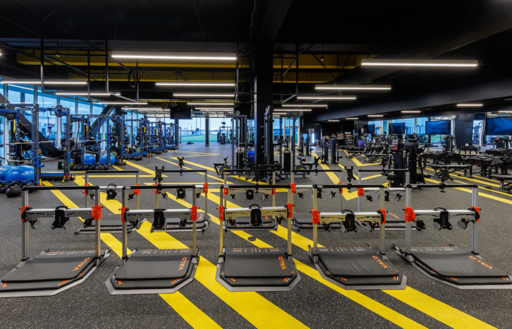 Chargers weight room