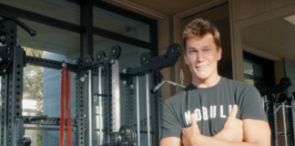 Tom Brady bench press