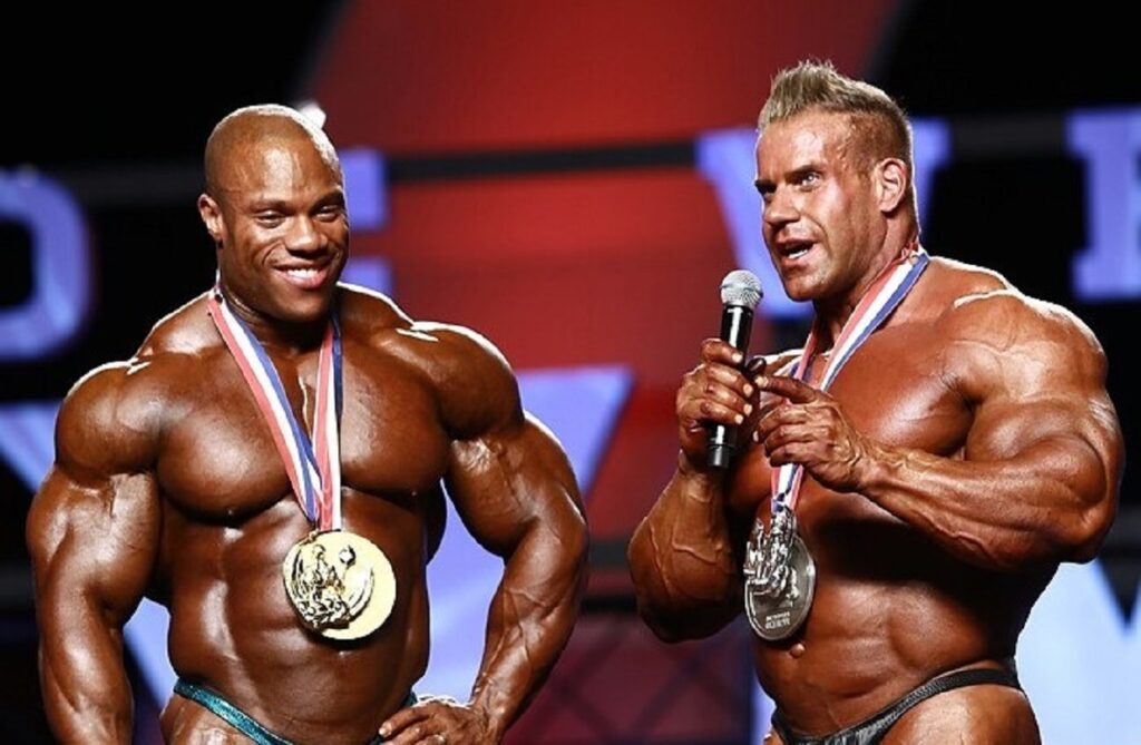 Jay Cutler Phil Heath 2011 Mr. Olympia