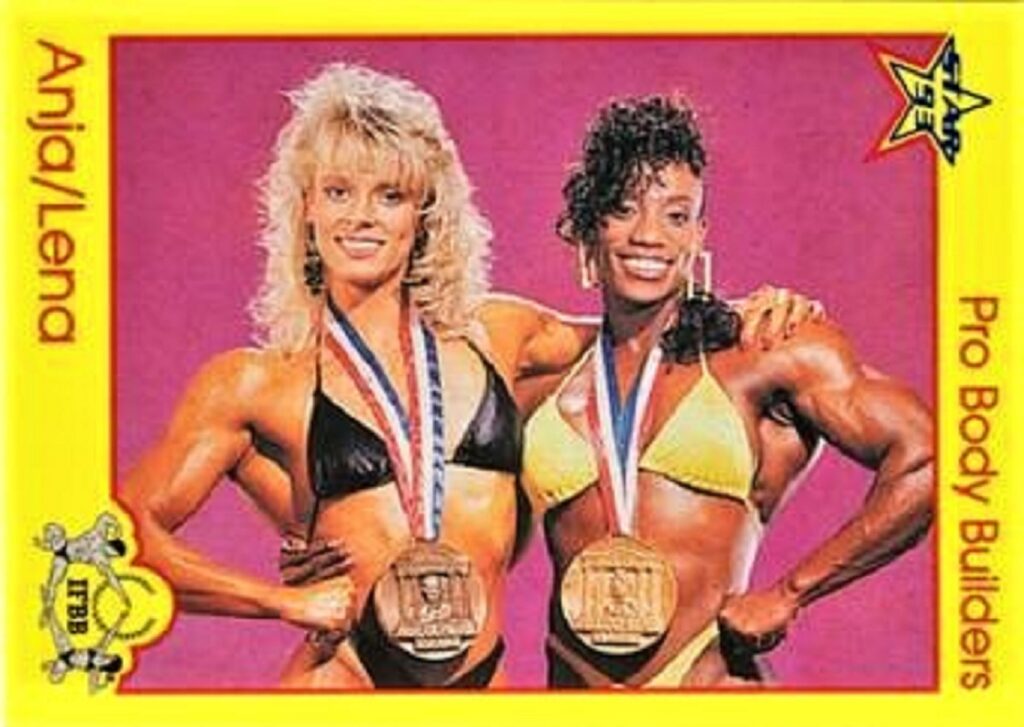bodybuilding trading cards