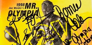 1998 mr olympia program
