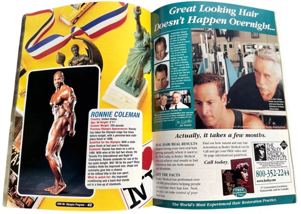 bodybuilder autographs