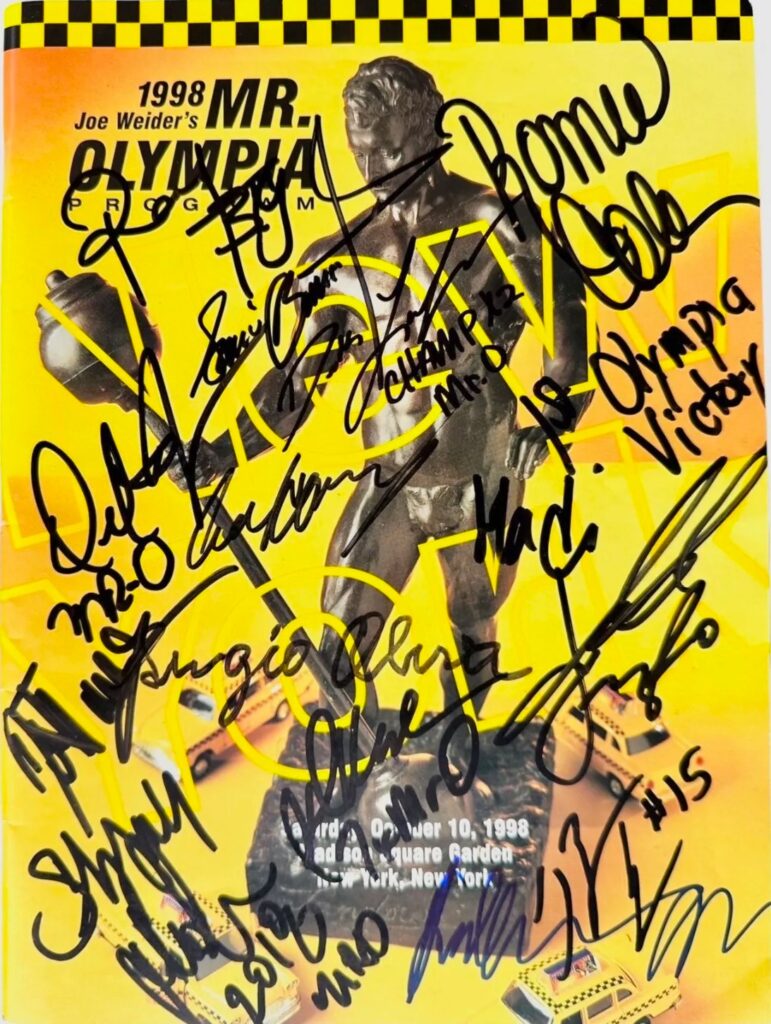 1998 mr olympia program