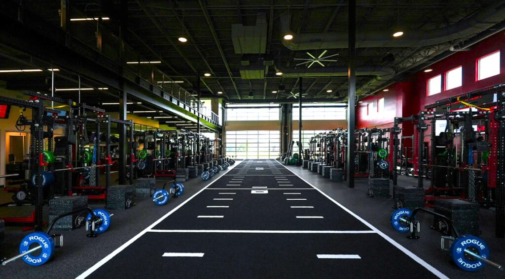 falcons weight room
