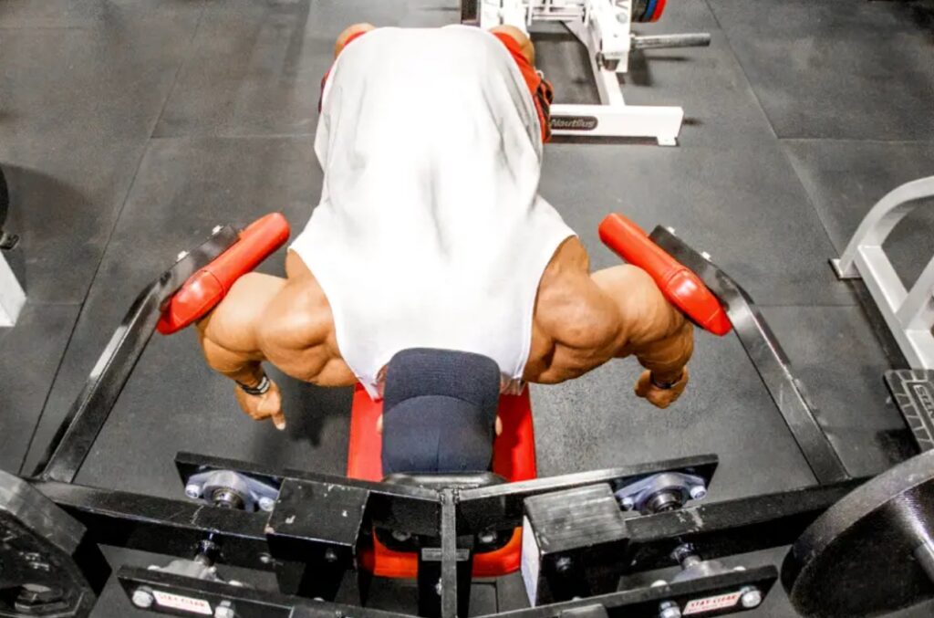 Phil Heath rear laterals