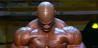 ronnie coleman prayer pose
