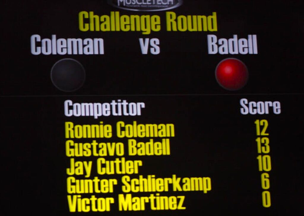 mr olympia challenge round