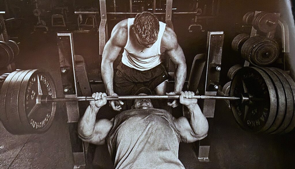 Jay Cutler bench press