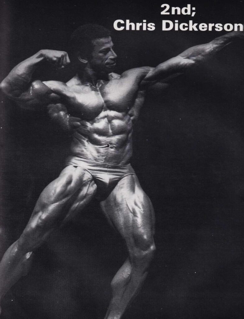 chris dickers 1981 olympia