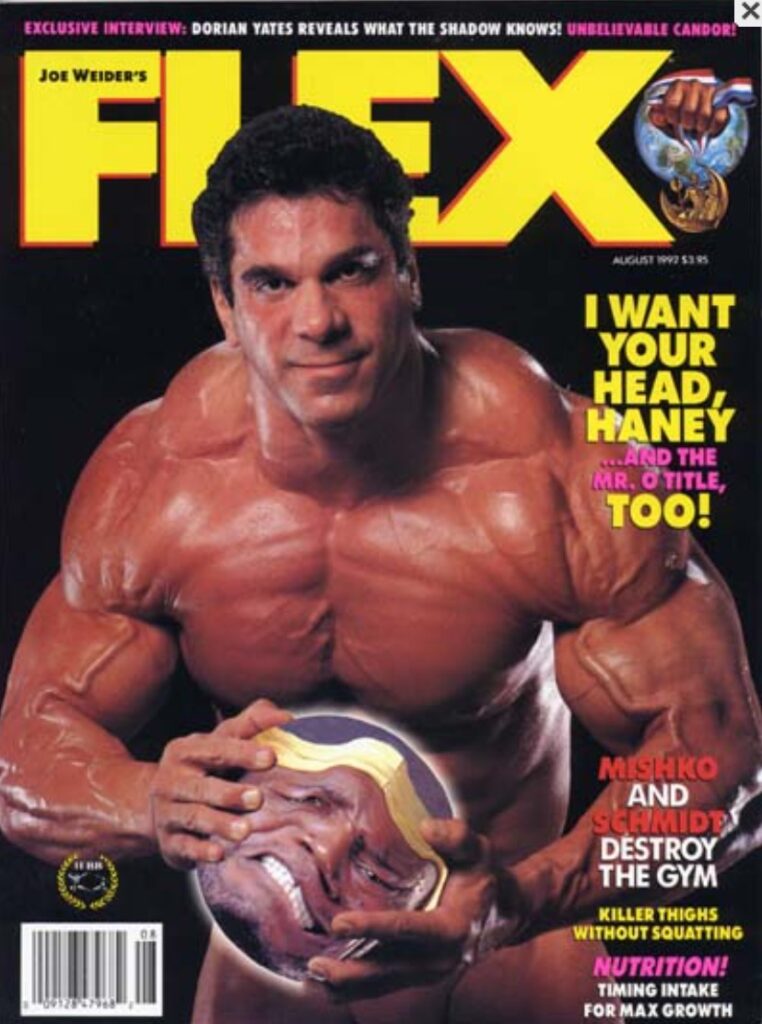 Flex magazine August 1992