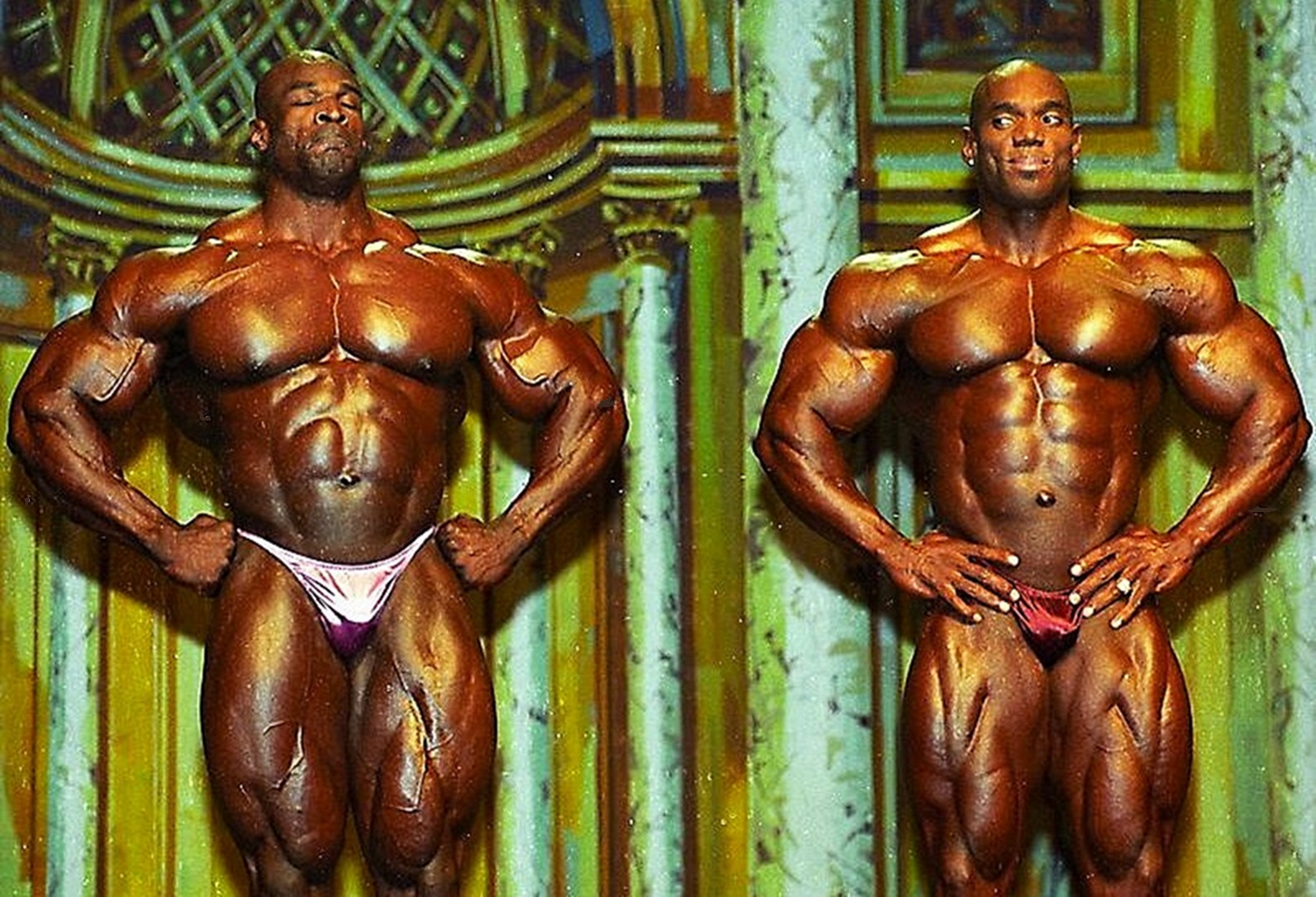 Flex Wheeler Ronnie Coleman