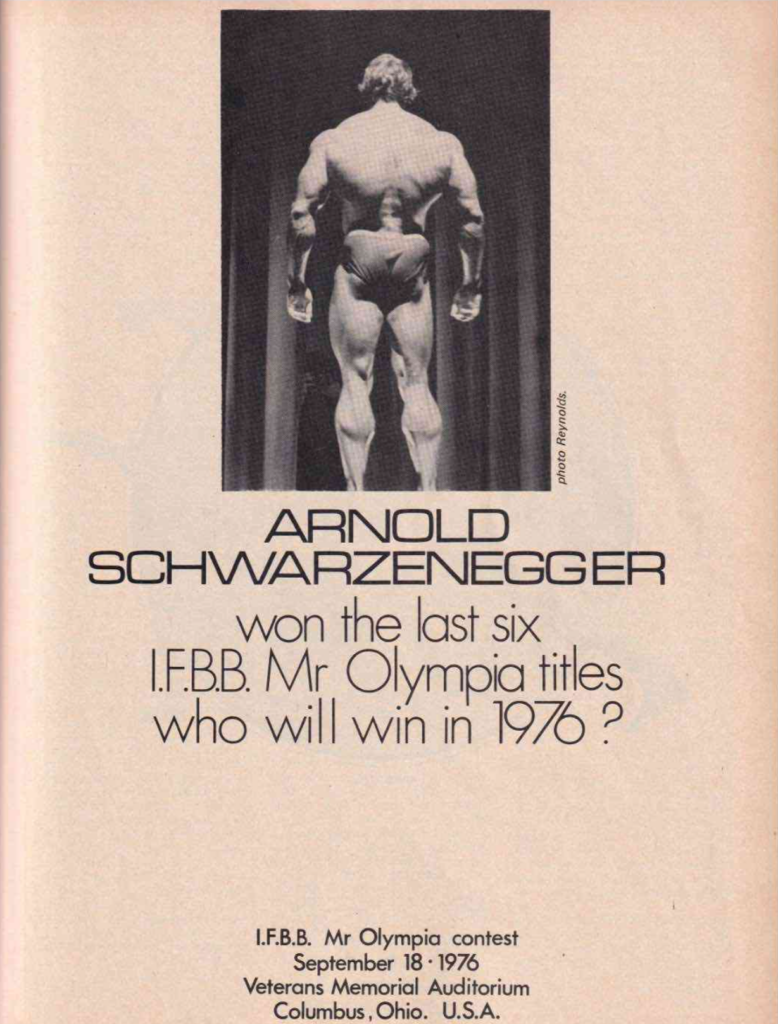advertising 1976 olympia